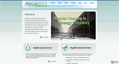 Desktop Screenshot of megawattconsulting.com